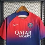 2023/2024 Paris Saint-Germain Red-Blue Training Kit - Image 4