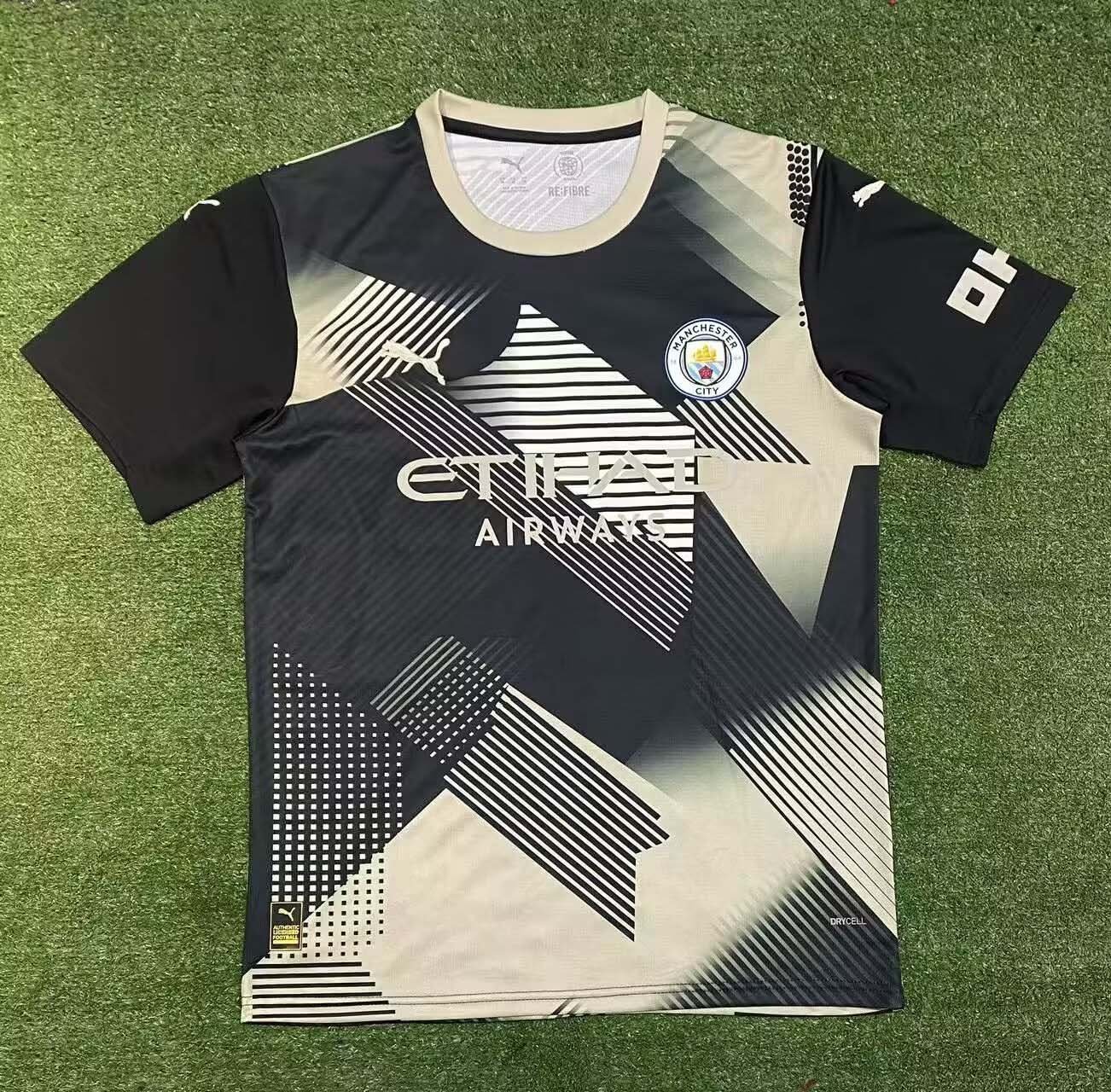 62e0114ea887277566e780c5346ebcb2 2025/2026 Manchester City Concept Edition Yellow Football Shirt 1:1 Thai Quality - Image 1