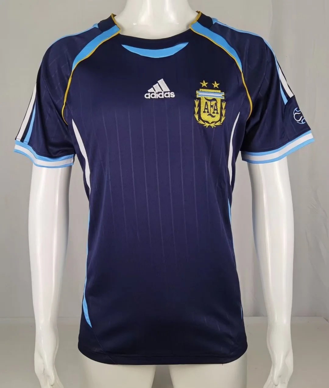 632c55ae 2006 Retro Argentina Away Blue Soccer Jersey AAA - Image 1