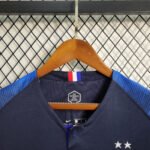 2018 Retro France Home Blue Soccer Jersey AAA - Image 5