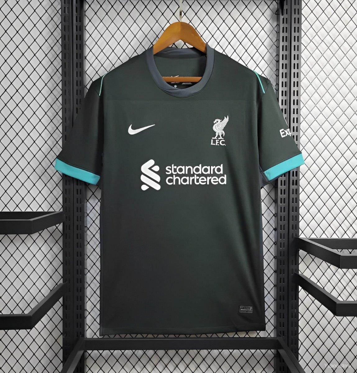 66acc4625e4cc5509fe692409ca7abd3 2024/2025 Liverpool Away Soccer Jersey 1:1 Thai Quality - Image 1