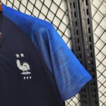 2018 Retro France Home Blue Soccer Jersey AAA - Image 9