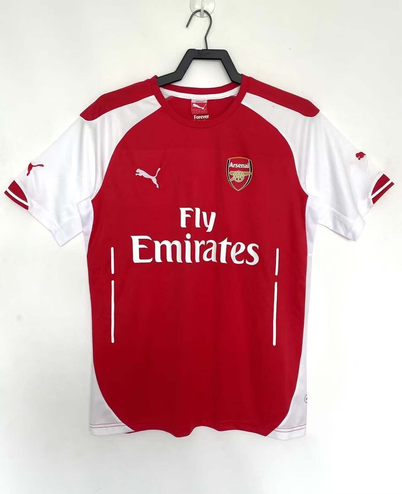 6a7c5b836a9a4f9ade86142e1cfd53a2-1 2014/2015 Retro Arsenal Home Football Shirt 1:1 Thai Quality - Image 1