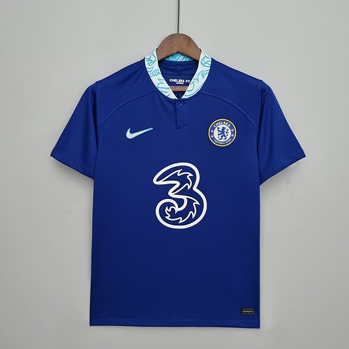 6bab2422ae0fb7940860e753dc3c6e4e 2022/2023 Chelsea Football Jersey Home - Image 1