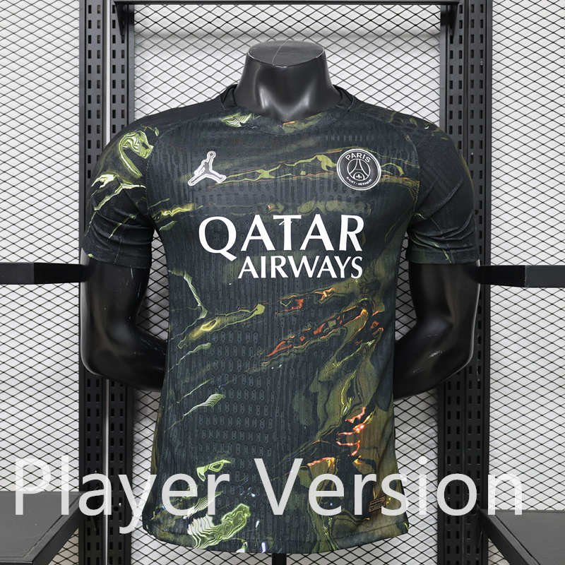 6d63eb30 Player version 2026-27 Paris Saint-Germain Third Away Black Soccer Jersey AAA - Image 1