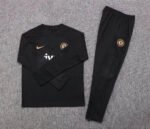 2022/2023 Chelsea Half-Pull Training Suit Black Football Shirt 1:1 Thai Quality Set - Image 7