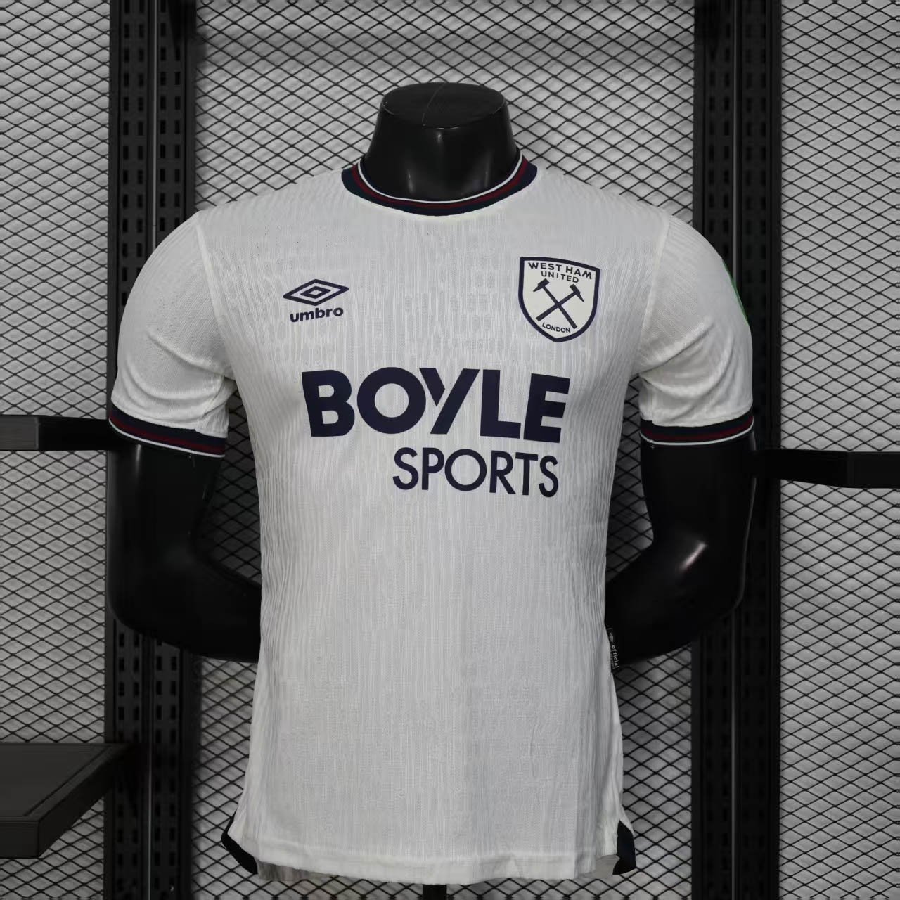 72865fb74636e9a5cdd28b4bdea04479 2025/2026 Player Version West Ham United Away Football Shirt 1:1 Thai Quality - Image 1