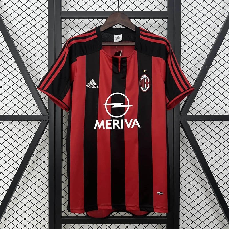 78211b06a6d8a79e600854c9f28b19fa 2003/2004 Retro AC Milan Home Football Shirt 1:1 Thai Quality - Image 1