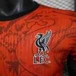 2024/2025 Player Version Liverpool Special Edition Orange Football Shirt 1:1 Thai Quality - Image 5