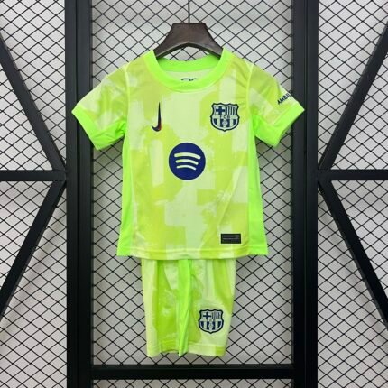 2024/2025 Barcelona Third Away Football Shirt 1:1 Thai Quality Kids Size