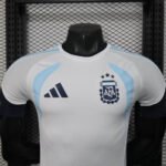 Player version 2026-2027 Argentina White Training Soccer Jersey AAA - Image 3