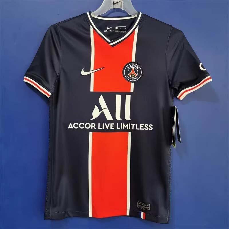 8817ae4c6d55f85436e51f4b1c164e17 2020/2021 Retro Psg Paris Saint-Germain Home - Image 1