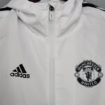 2021/2022 Manchester United Jersey Windbreaker White - Image 3
