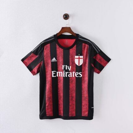2015/2016 Retro AC Milan Home Football Shirt 1:1 Thai Quality