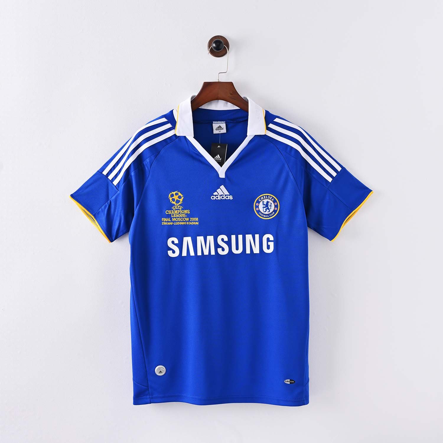 8a36ef4bb6d59300fa4fddc241dcc8f5 2008/2009 Retro Chelsea Home Football Shirt 1:1 Thai Quality - Image 1