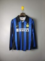 1998/1999 Retro Inter Milan Long Sleeve Soccer Jersey AAA