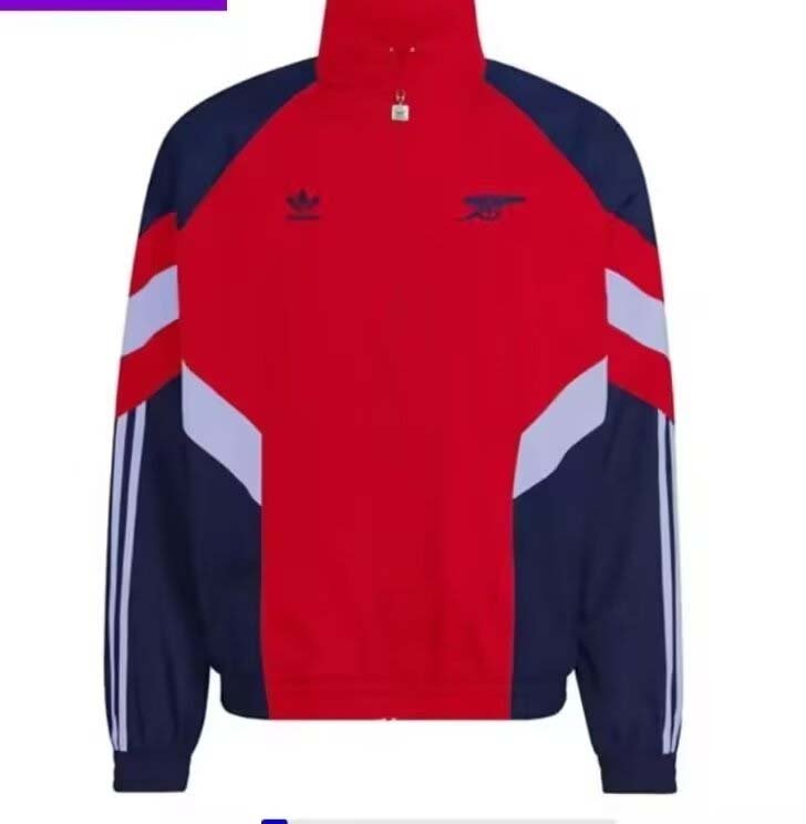 8f68a09bbbb1ad4bbd3d6029904f332d 2024/2025 Arsenal Windbreaker Red Soccer Jersey 1:1 Thai Quality - Image 1