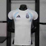 Player version 2026-2027 Argentina White Training Soccer Jersey AAA