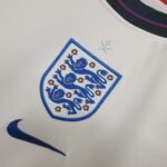 2020 England Soccer Jersey White Home - Image 4