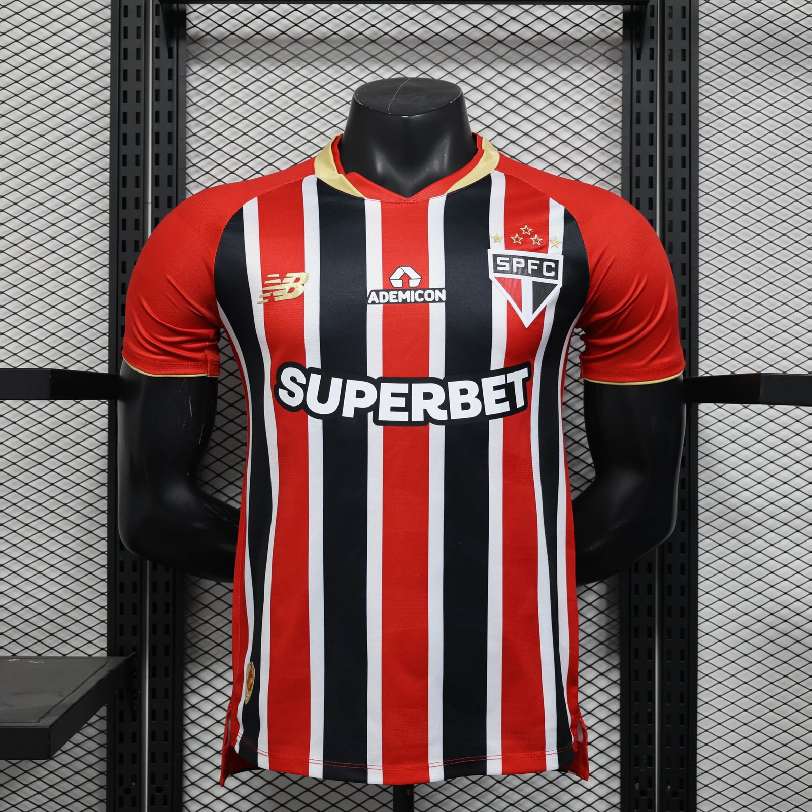93140e44fbab755a96db49ff0b4b728c 2025/2026 Player Version São Paulo Away Jersey 1:1 Thai Quality - Image 1