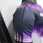 2025/2026 Player Version Real Madrid Anniversary Edition Black Purple Football Shirt 1:1 Thai Quality - Image 3