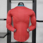 2026-2027 Player Version Portugal Home Red Long Sleeve  Jersey AAA - Image 2