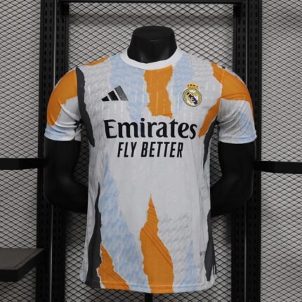 2025/2026 Player Version Real Madrid Training Wear Football Shirt 1:1 Thai Quality