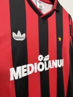 1990/1991 Retro AC Milan Home Football Shirt 1:1 Thai Quality - Image 6