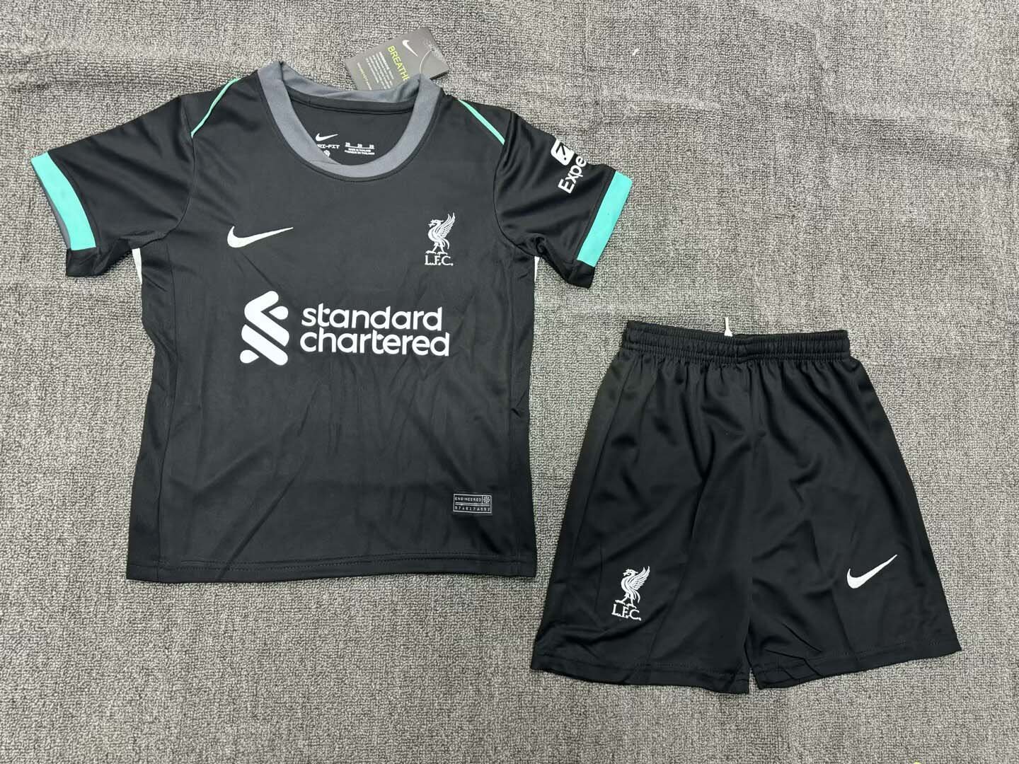 99bc902fb4f8d93300efa46e5eda01ce-1 2024/2025 Liverpool Away Soccer Jersey 1:1 Thai Quality Kids Size - Image 1