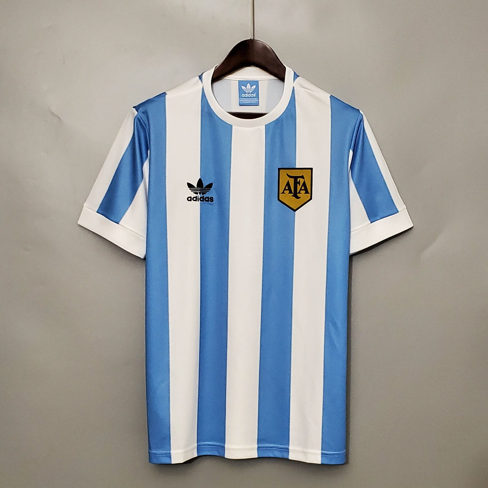 a123c9a0b04dea3542258b22b3f77326 1978 Retro Argentina National Team Home Jersey - Image 1