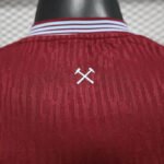 2025/2026 Player Version West Ham United Home Football Shirt 1:1 Thai Quality - Image 4