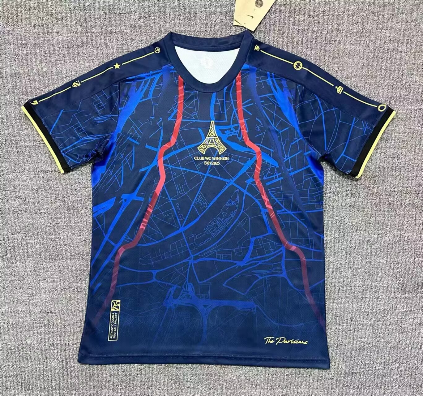 a215f19f5c3be6c280490101f42ddf0b 2025/2026 Psg Paris Saint-Germain Special Edition Blue Football Shirt 1:1 Thai Quality - Image 1