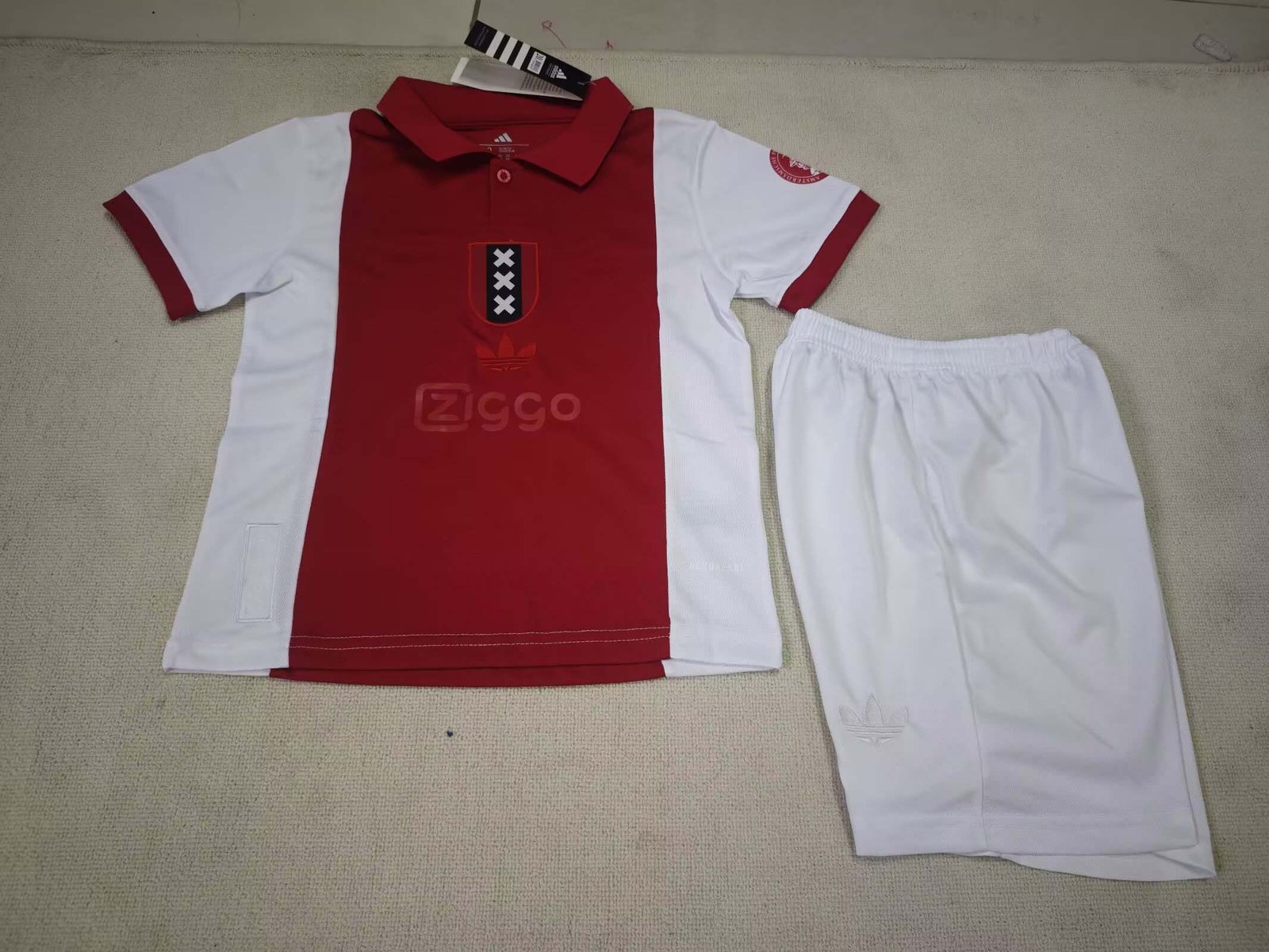 a2849b5395bef8574b0c738b775e2008 2025/2026 Ajax 125th Anniversary Edition Football Shirt 1:1 Thai Quality Kids Size - Image 1