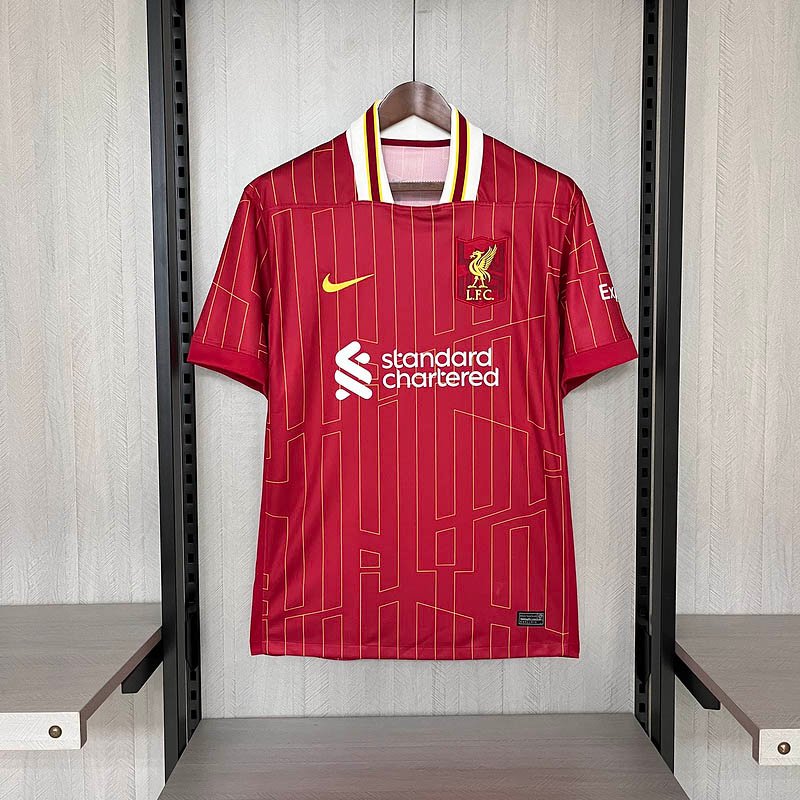a65af50942e692bbebb3e2cf9d0a34d0 2024/2025 Liverpool Home Soccer Jersey 1:1 Thai Quality - Image 1