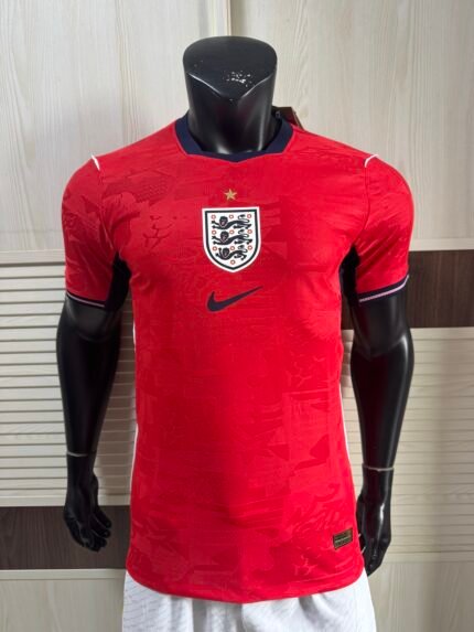 Player version 2026-27 England Red Orange Soccer Jersey AAA