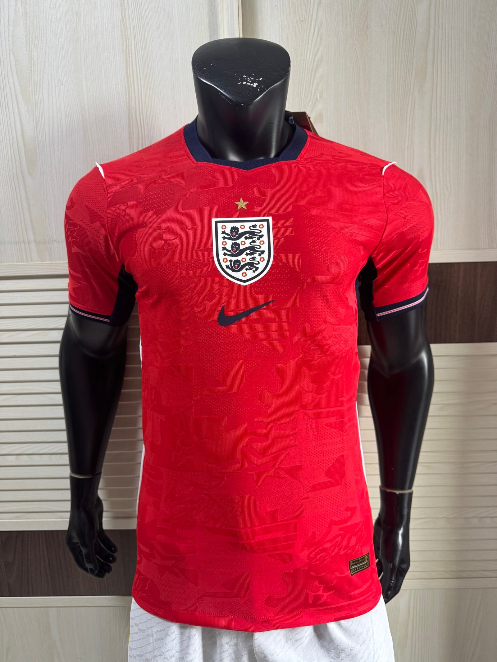 a8205fcc Player version 2026-27 England Red Orange Soccer Jersey AAA - Image 1