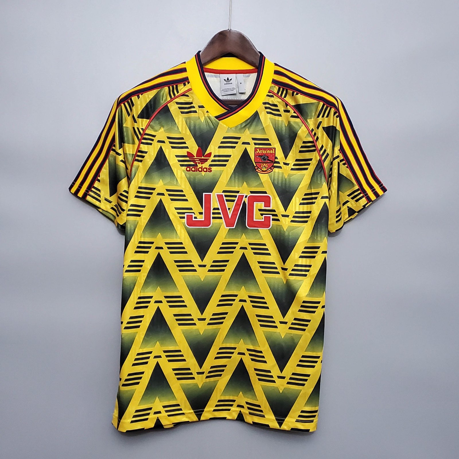 a8c906b7d3b5b6a0d18f4adabd03b4ec 1991/1993 Retro Arsenal Away Football Shirt 1:1 Thai Quality - Image 1