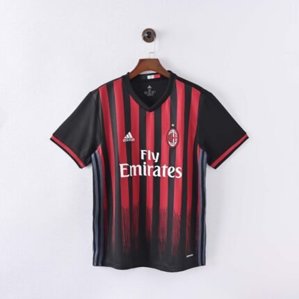 2016/2017 Retro AC Milan Home Football Shirt 1:1 Thai Quality