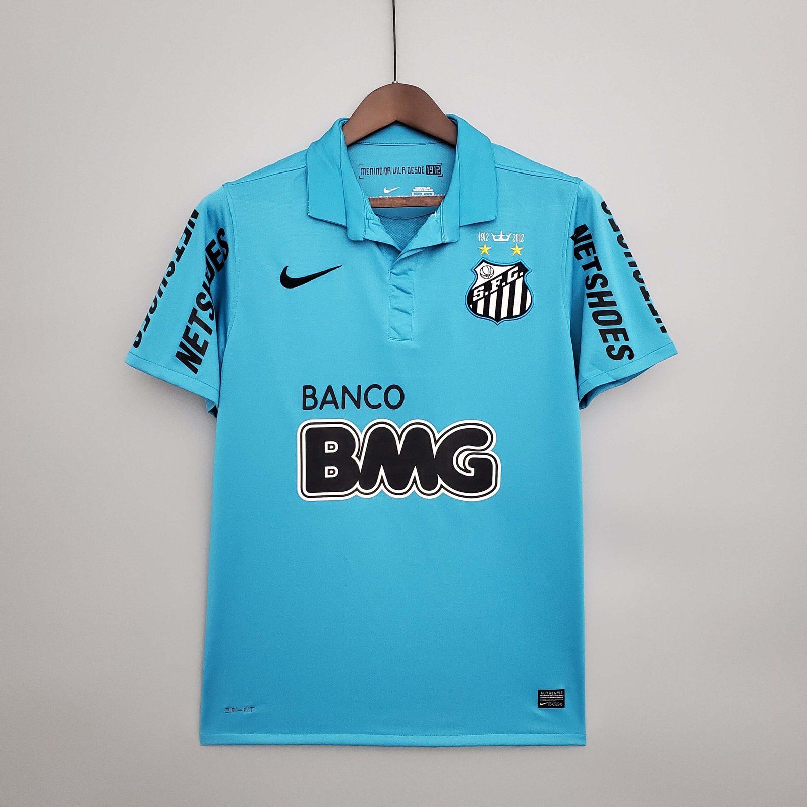 b17e3a9239b7f14b091f8196451b4632 2012 Retro Santos Third Away Football Shirt 1:1 Thai Quality - Image 1