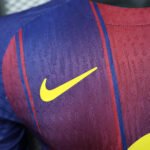 2025/2026 Player Version Long Sleeve Barcelona Home Football Shirt 1:1 Thai Quality - Image 4