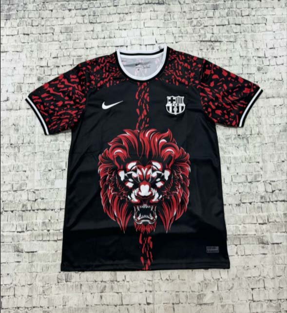 b331dfdd82b969338cc8016a2f9d5c5c 2024/2025 Barcelona Special Edition Black and Red Football Shirt 1:1 Thai Quality - Image 1