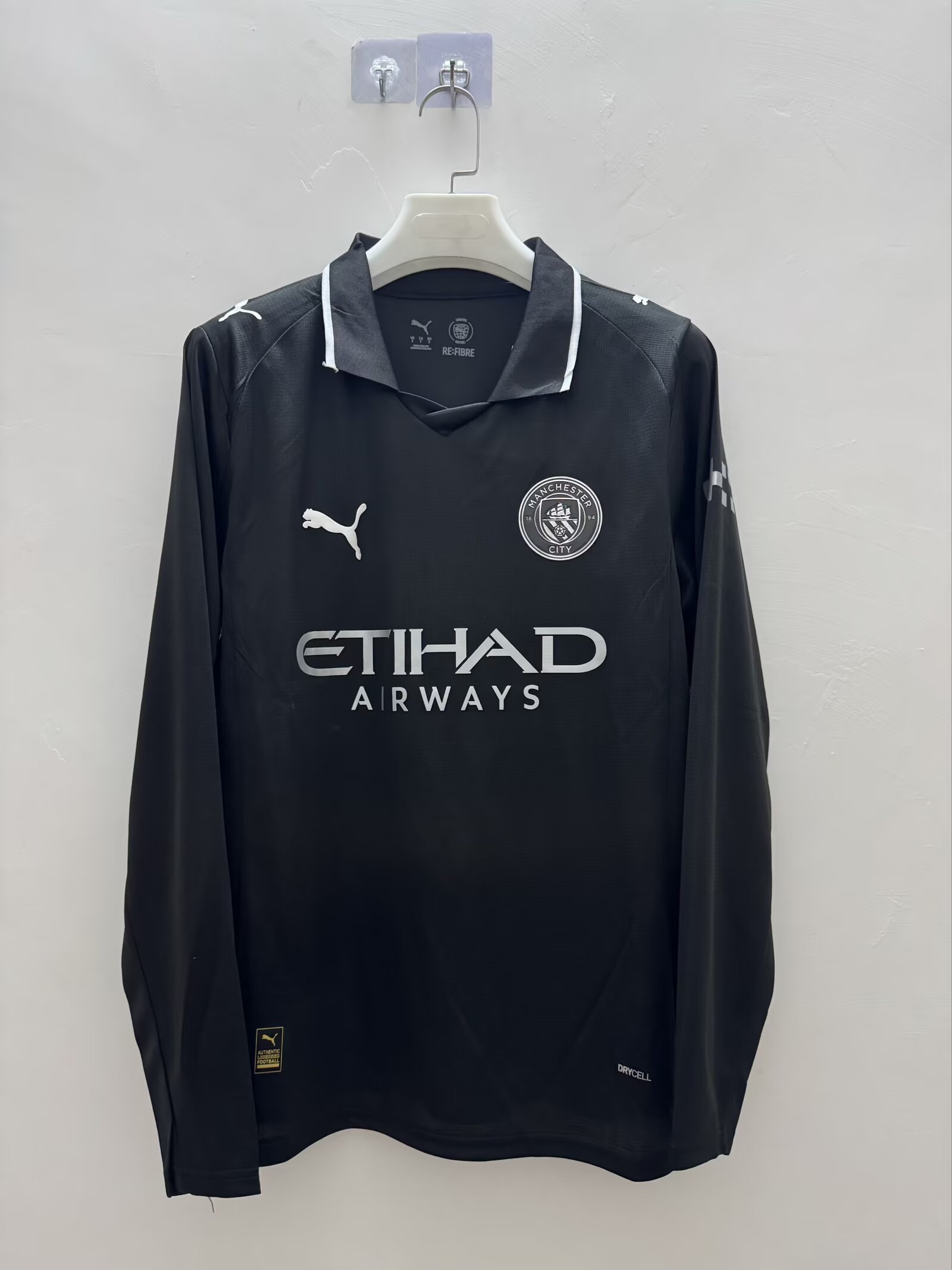 b3621c916cecbddbac83c5d9ad90a96b 2025/2026 Long Sleeve Manchester City Away Football Shirt 1:1 Thai Quality - Image 1