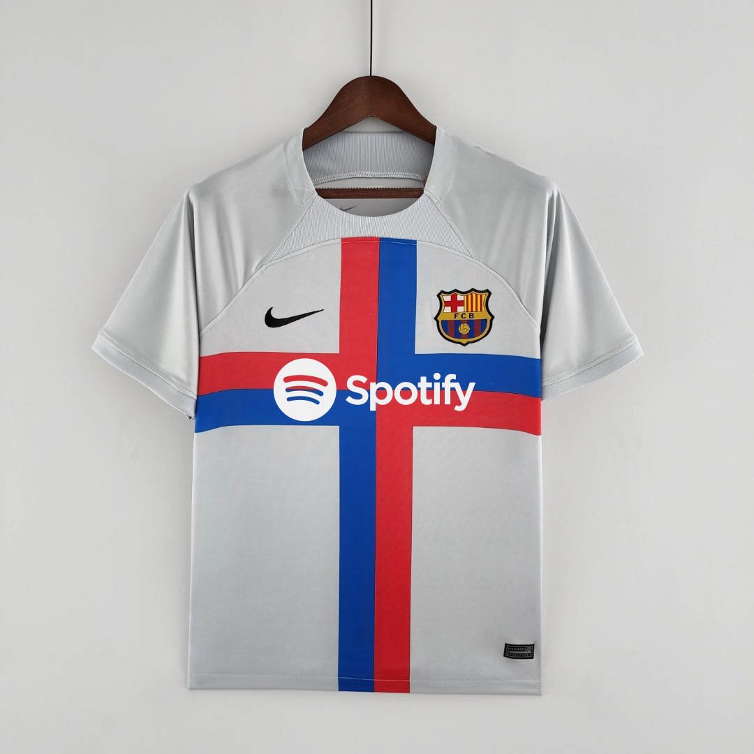 b4bffd6d8a11f7b5de2b25fd2215df05 2022/2023 Barcelona Third Away Football Shirt 1:1 Thai Quality - Image 1
