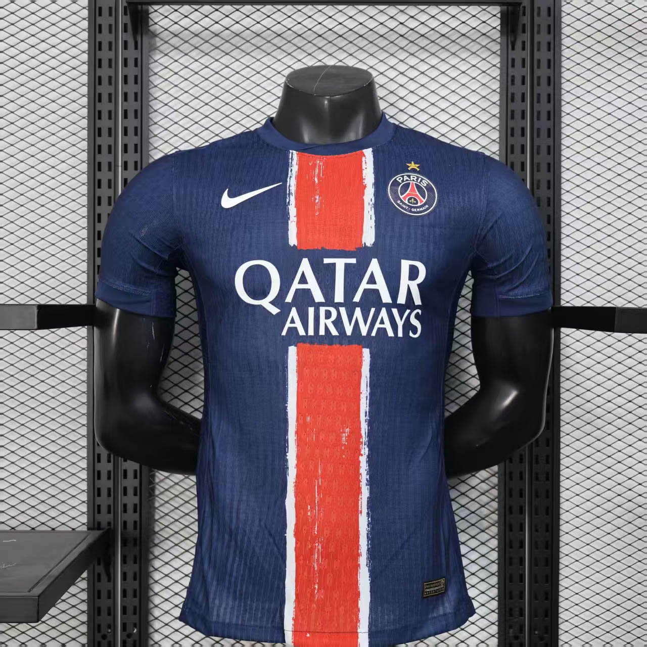 b78e0c92650fc6484ade64221d3d954a 2024/2025 Player Version Psg Paris Saint-Germain Home UEFA Champions League Champion Football Shirt 1:1 Thai Quality - Image 1