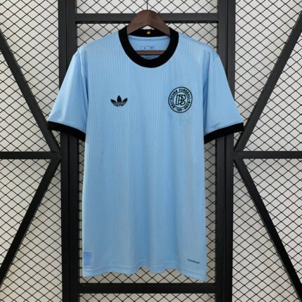 2025 Germany 125th Anniversary Edition Goalkeeper Light Blue Football Shirt 1:1 Thai Quality