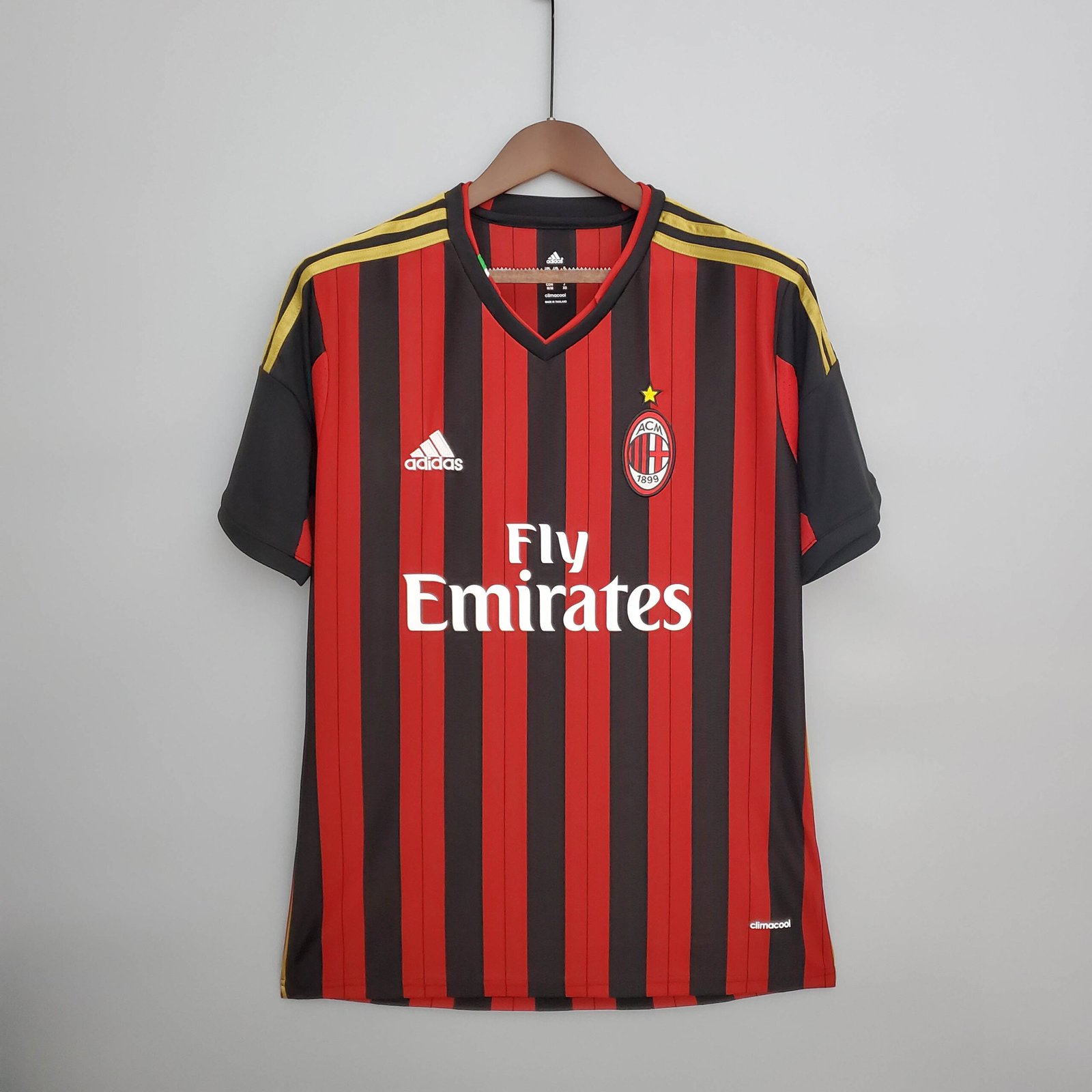 b931b0d5679ac61db9cb8d8497073142 2013/2014 Retro AC Milan Home Football Shirt 1:1 Thai Quality - Image 1