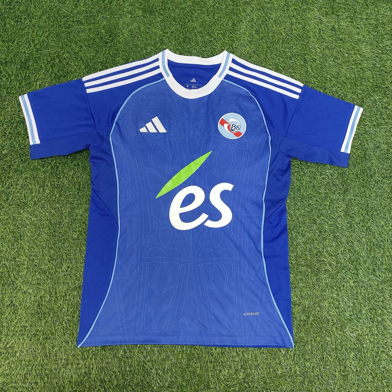 bb2a010d090c64f71439292cc7f6e7f5 2025/2026 Strasbourg Home Football Shirt 1:1 Thai Quality - Image 1