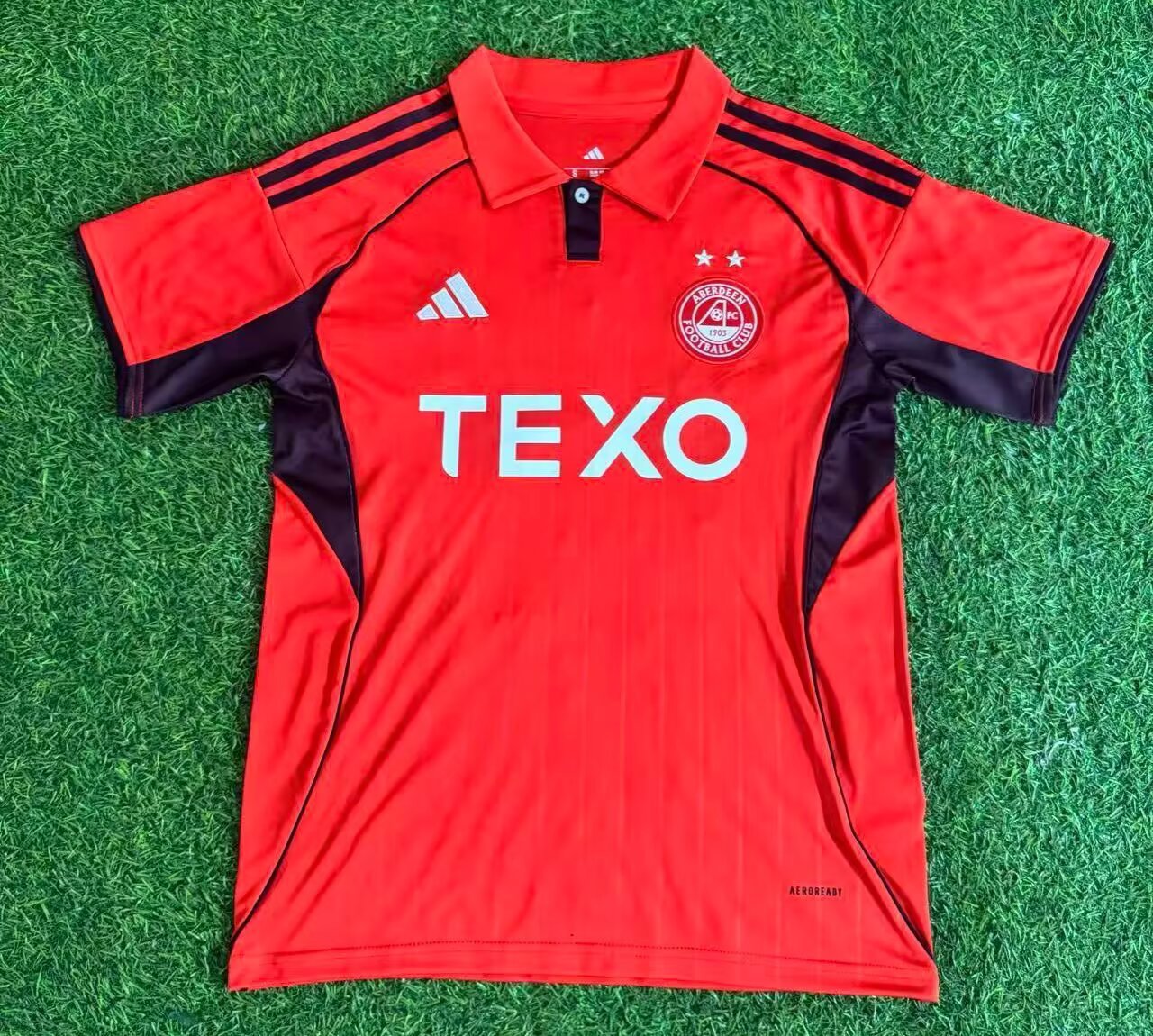 bd993e63bcbd26c106566aae9d8fecd9 2025/2026 Aberdeen Home Football Shirt 1:1 Thai Quality - Image 1