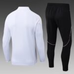 2025/2026 Juventus Half-Pull Training Suit White Football Shirt 1:1 Thai Quality Set - Image 2