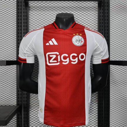 2025/2026 Player Version Ajax Home Football Shirt 1:1 Thai Quality